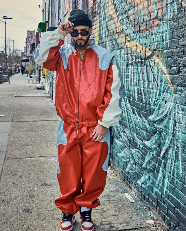 Manuel Turizo outfit in Daily Paper and Lanvin, 2022