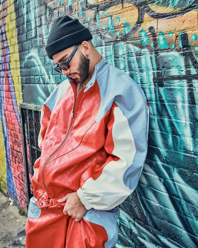 Manuel Turizo outfit in Daily Paper and Lanvin, 2022