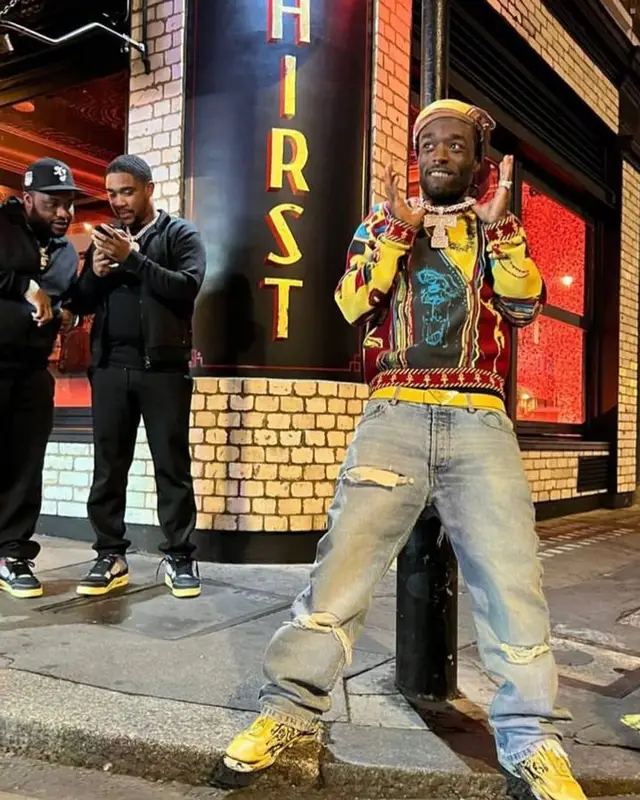 Lil Uzi Vert outfit in Seventh Heaven, Balenciaga, and Prada, 2022