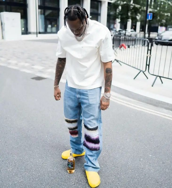 Fivio Foreign outfit in Bottega Veneta and Marni, 2022