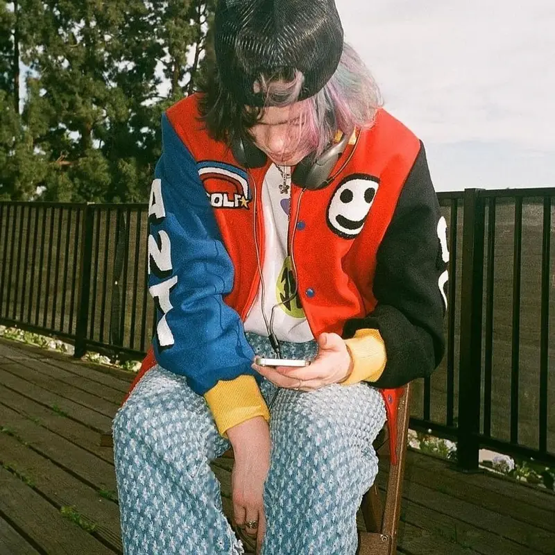 347aidan outfit in Golf Wang, Jaded London, and Nike, 2021