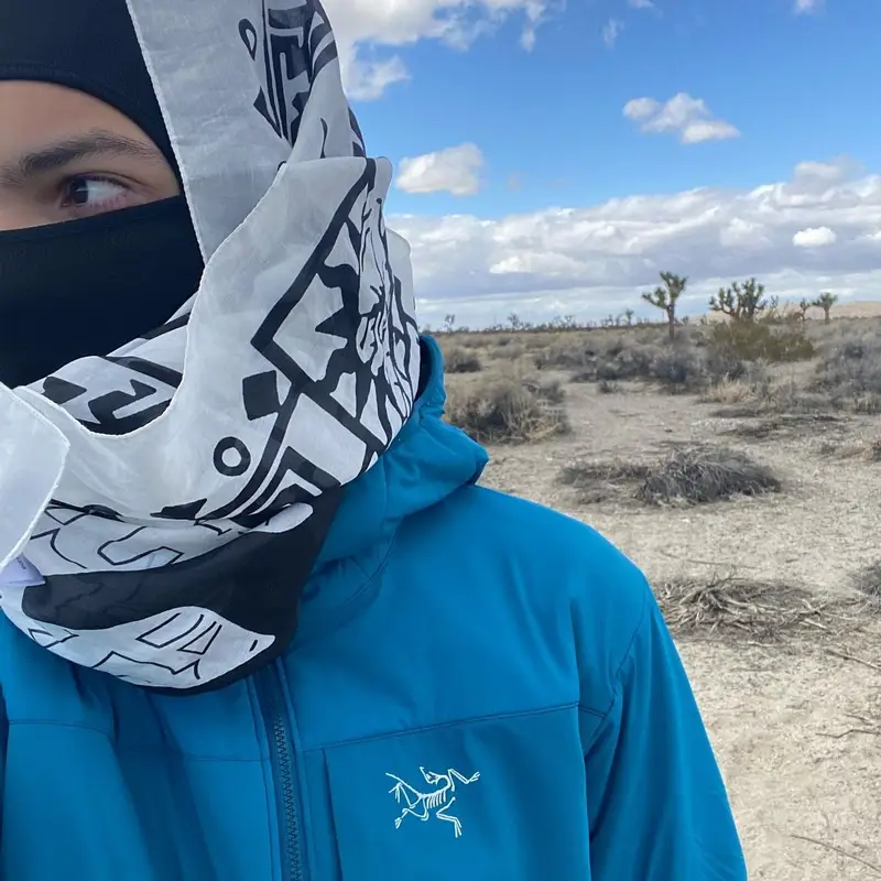 Luisss outfit in Arc'teryx, Nike, and Off-White, 2022
