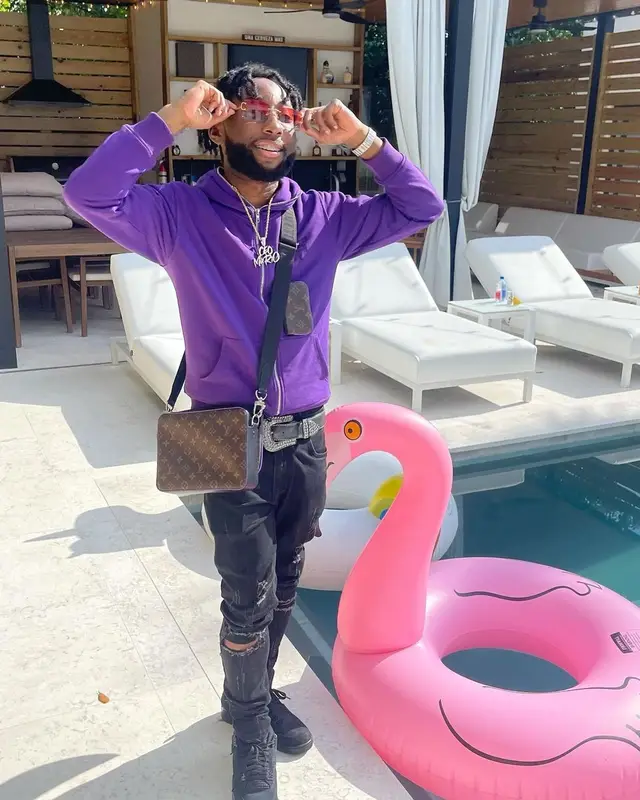 AnnoyingTV outfit in B.B. Simon, Louis Vuitton, and Cartier, 2022
