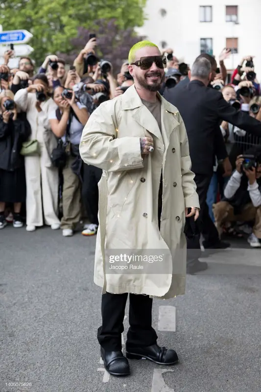 J Balvin outfit in Loewe, 2022
