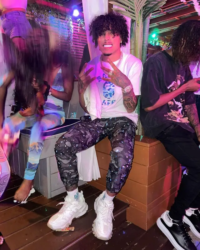 King Cid outfit in Bape and Balenciaga, 2022