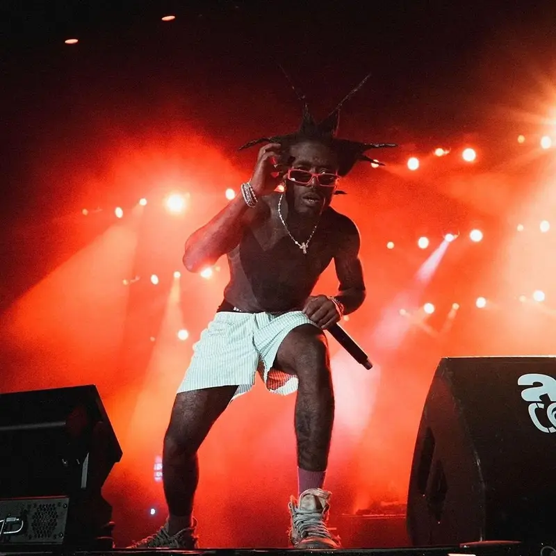 Lil Uzi Vert outfit in Balenciaga, 2022