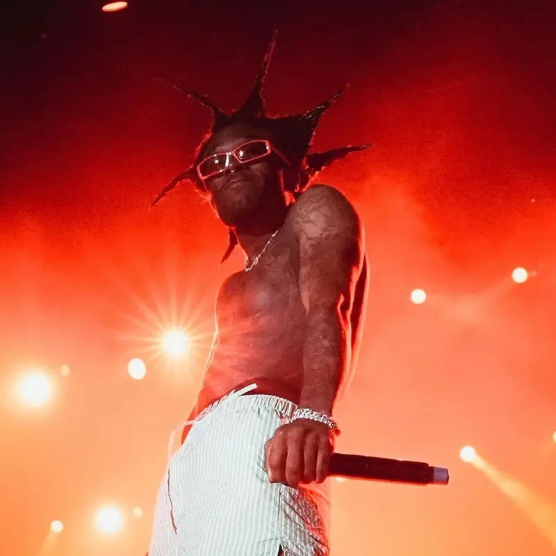 Lil Uzi Vert outfit in Balenciaga, 2022