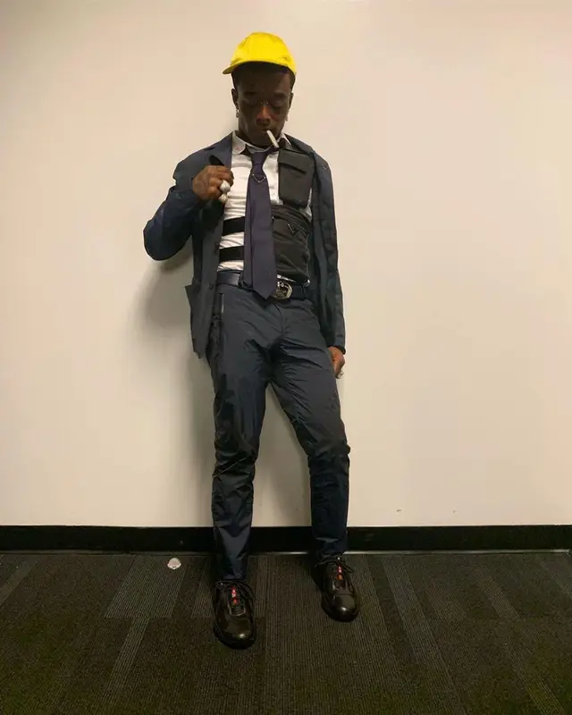 Lil Uzi Vert outfit in Prada, 2020