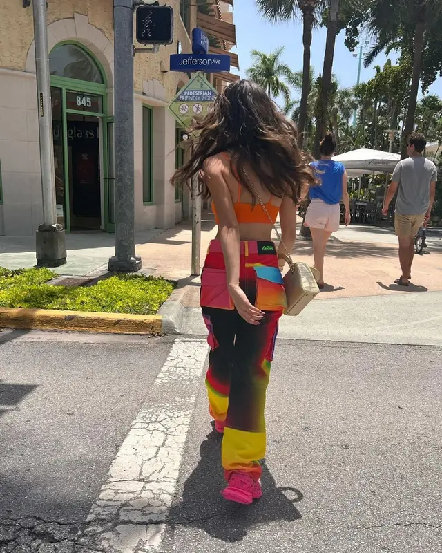 Danna Paola outfit in Jacquemus, Balenciaga, and Bottega Veneta, 2022