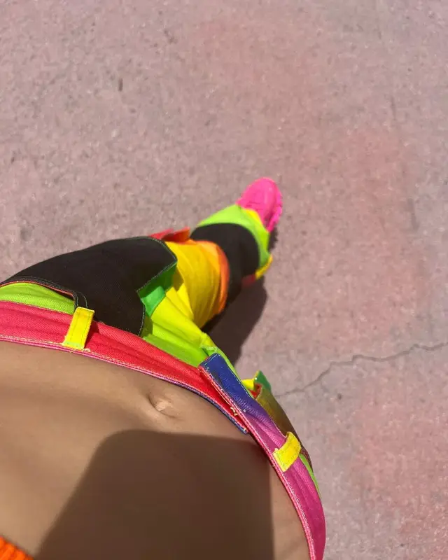 Danna Paola outfit in Jacquemus, Balenciaga, and Bottega Veneta, 2022