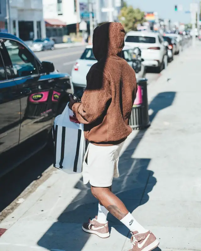 DaBaby outfit in Dior and Nike, 2022