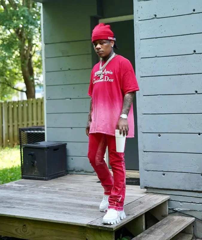 Rylo Rodriguez outfit in Market, Prada, and Gallery Dept., 2022