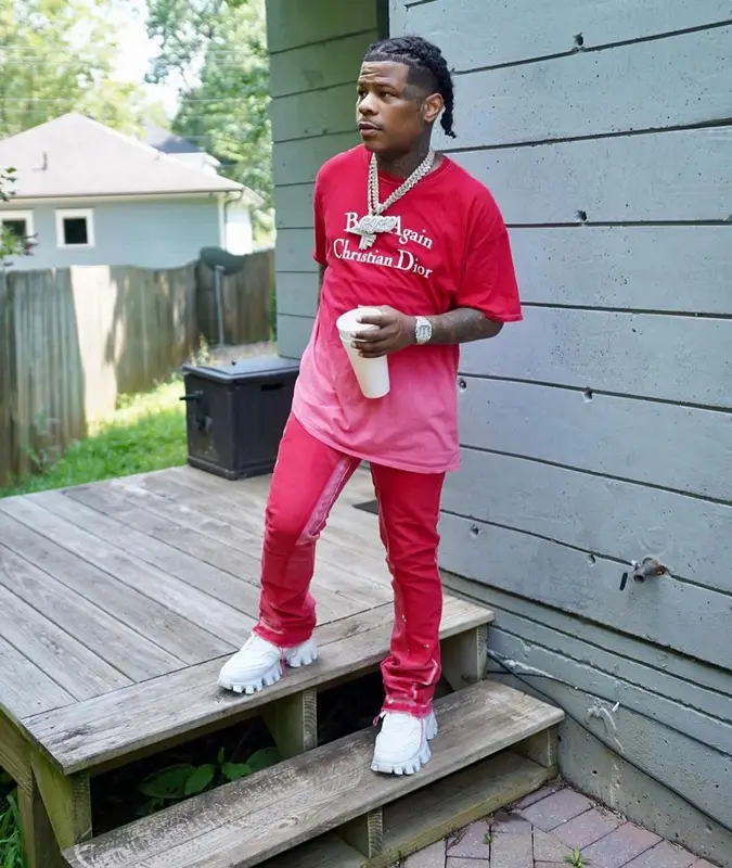 Rylo Rodriguez outfit in Market, Prada, and Gallery Dept., 2022