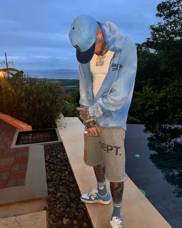 Millyz outfit in Gallery Dept. and Bape, 2022