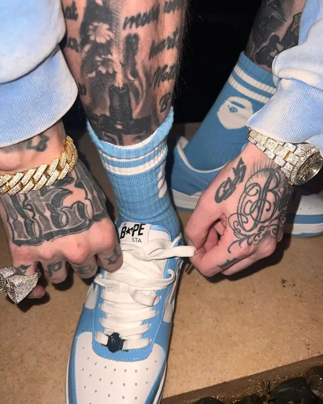 Millyz outfit in Gallery Dept. and Bape, 2022