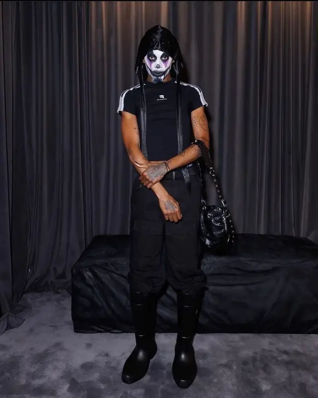 Playboi Carti outfit in Balenciaga, 2022