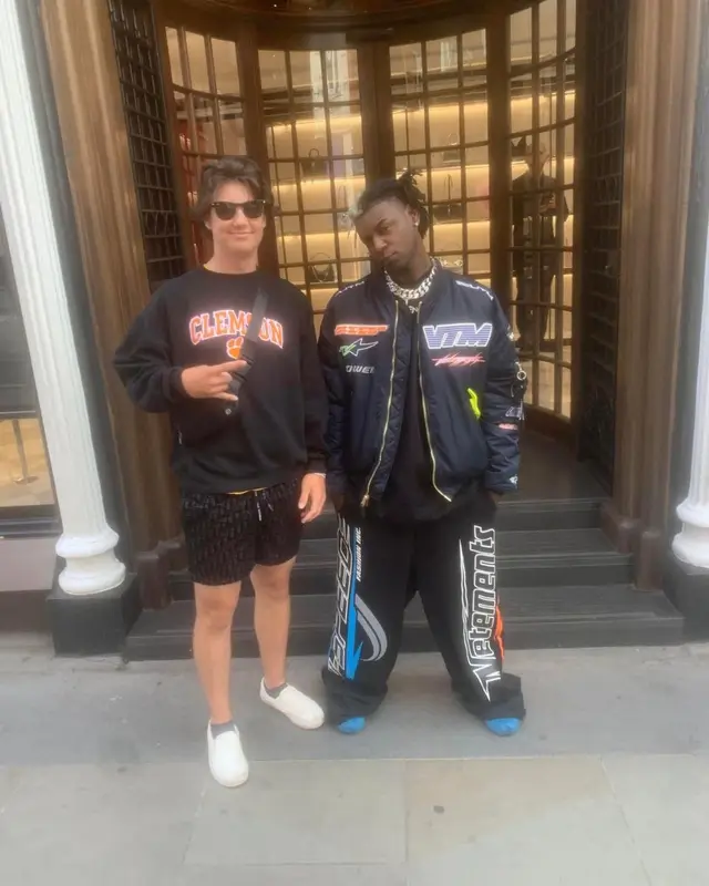 Ken Carson outfit in Vetements, Givenchy, and Marni, 2022