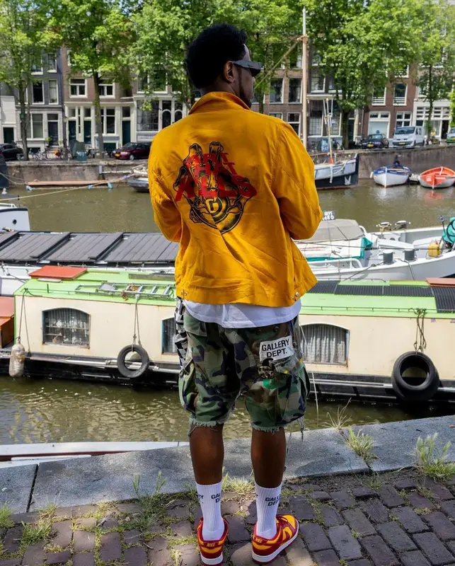 Fabolous outfit in Gallery Dept., Nike, and Lanvin, 2022