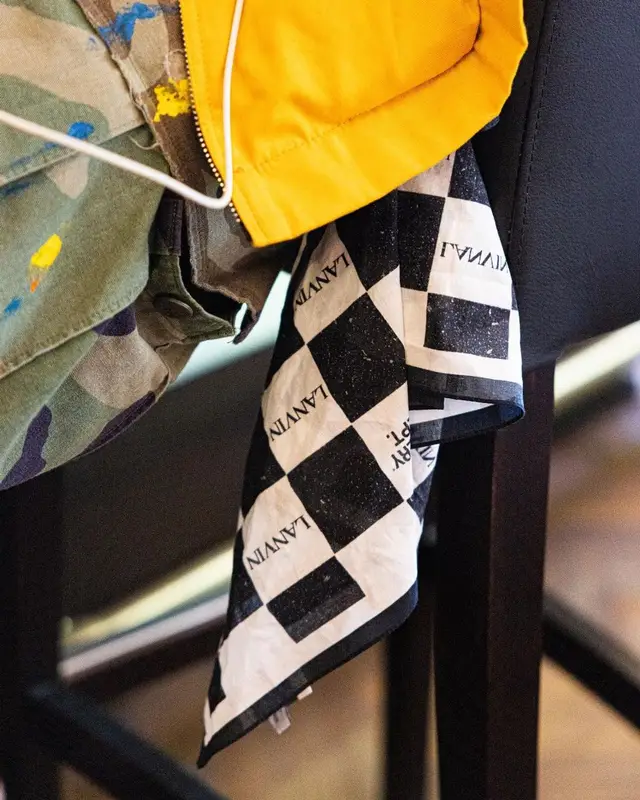 Fabolous outfit in Gallery Dept., Nike, and Lanvin, 2022