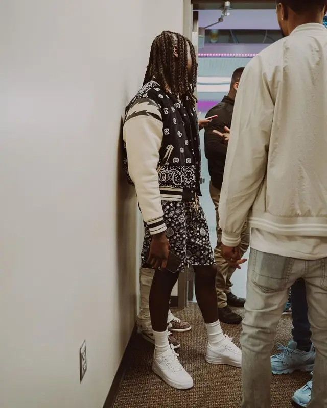 SleazyWorld Go outfit in Rhude and Nike, 2022