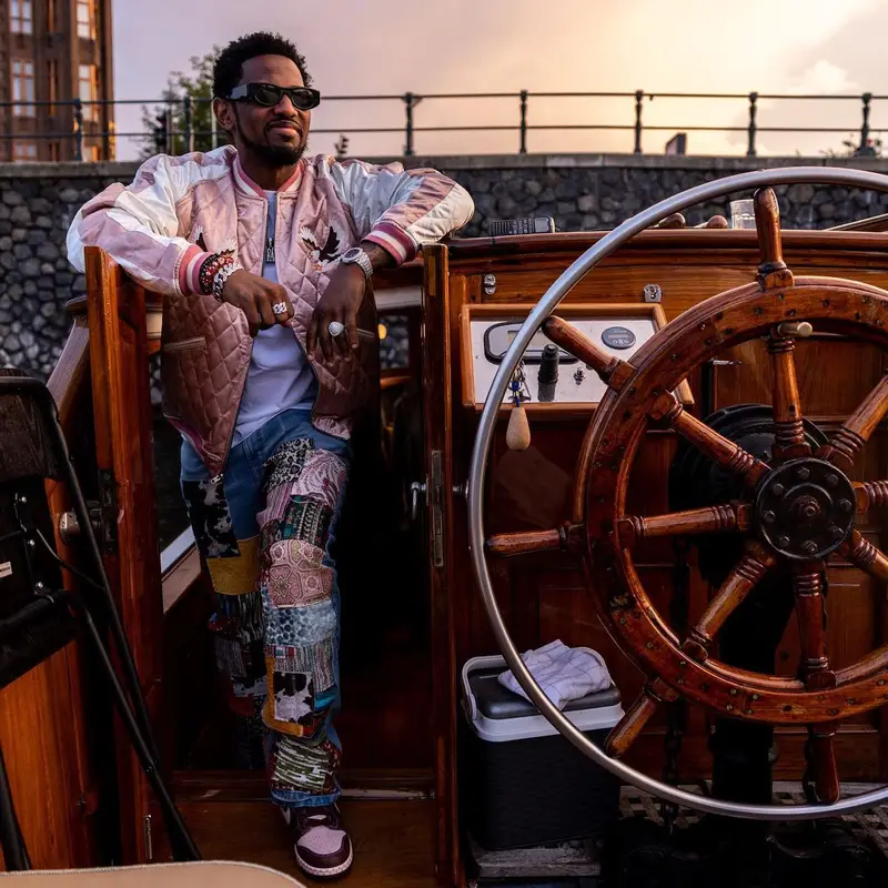 Fabolous outfit in Human Made, Nike, and Loewe, 2022