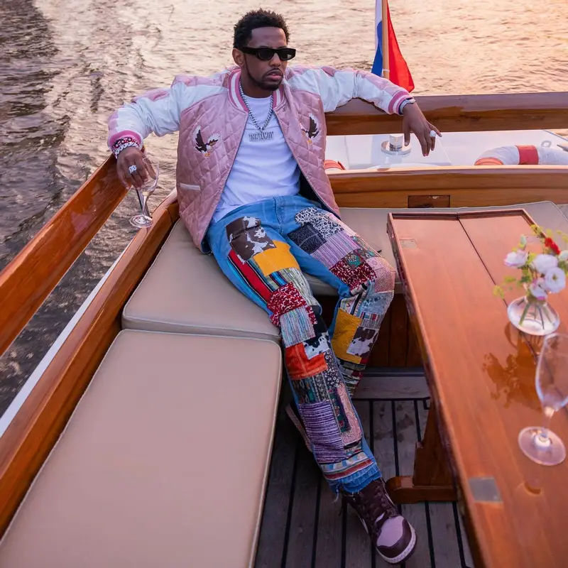 Fabolous outfit in Human Made, Nike, and Loewe, 2022