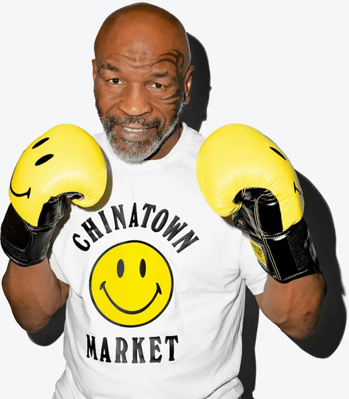Mike Tyson outfit in Market, 2022