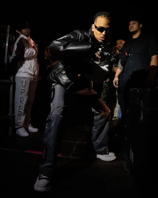 Ozuna outfit in Code, Alexander McQueen, and Balenciaga, 2022