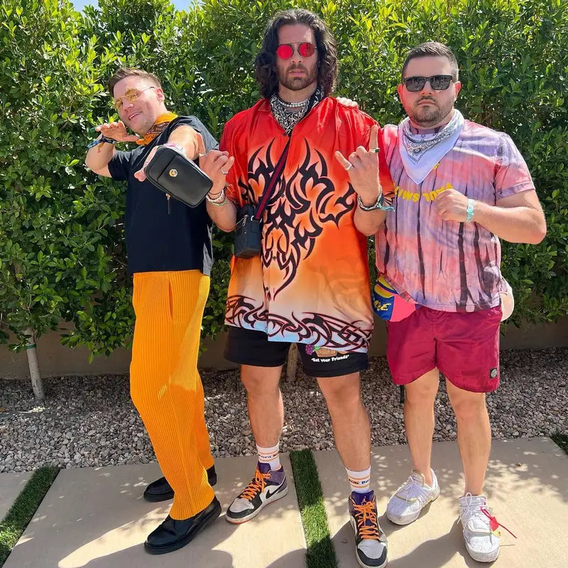 HasanAbi outfit in Nike, Gucci, and Po*nhub Merch, 2022