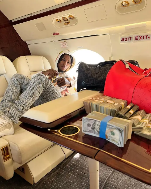 NBA YoungBoy outfit in Givenchy and Dior, 2022