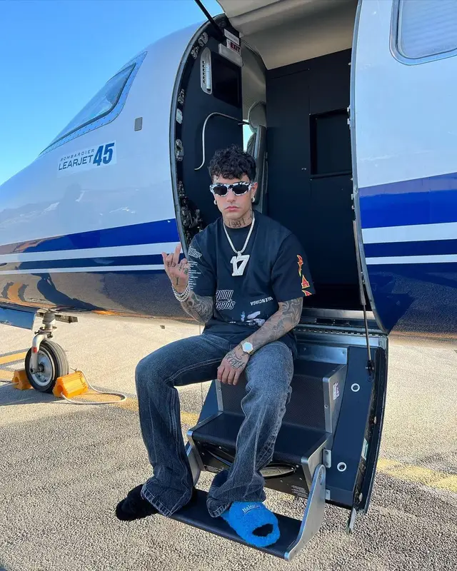 Tony Effe outfit in Balenciaga, 2022