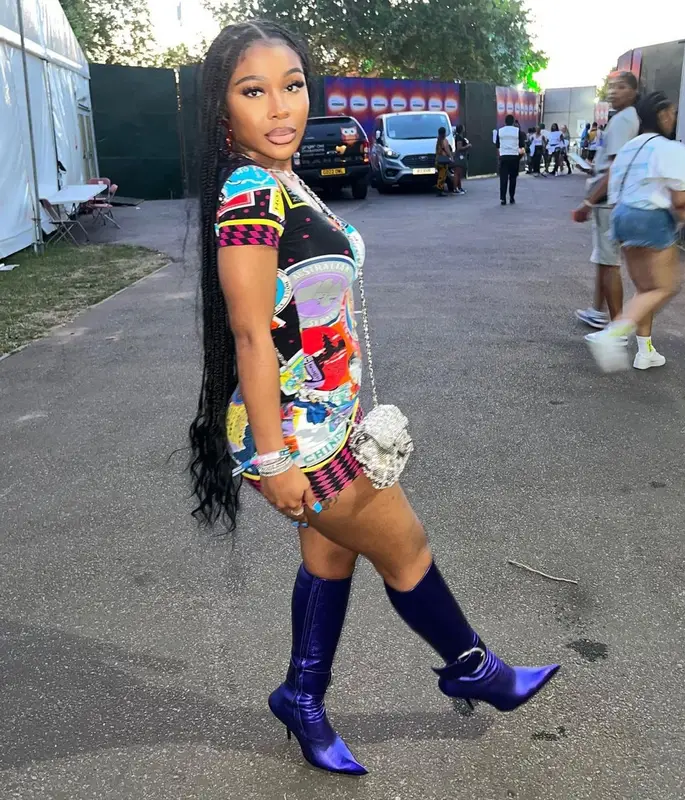 Jayda Wayda outfit in Balenciaga, Chanel, and Versace, 2022