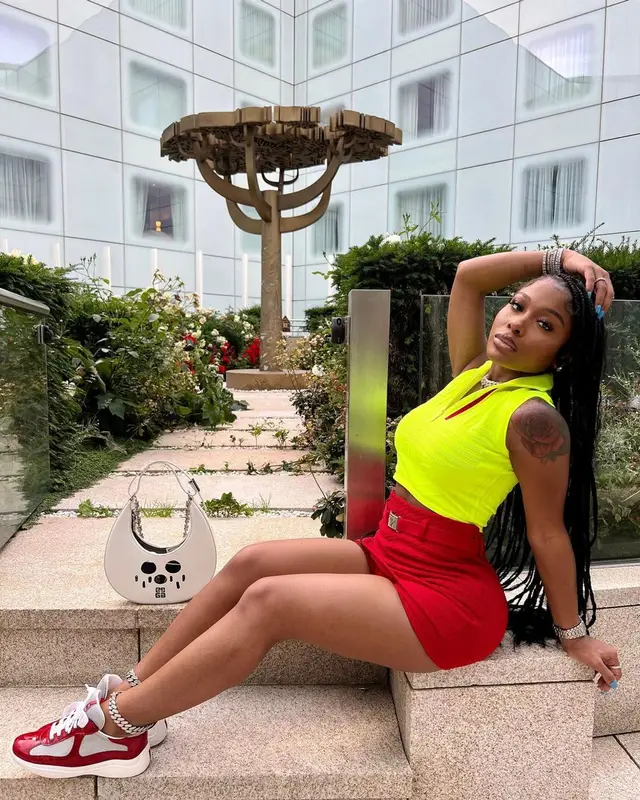 Jayda Wayda outfit in Prada and Givenchy, 2022