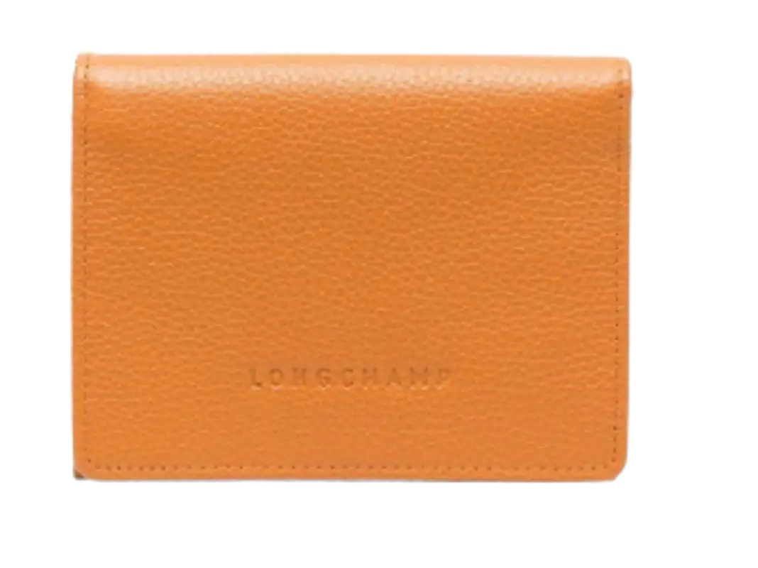 Longchamp Le Foulonné Compact Wallet in Natural