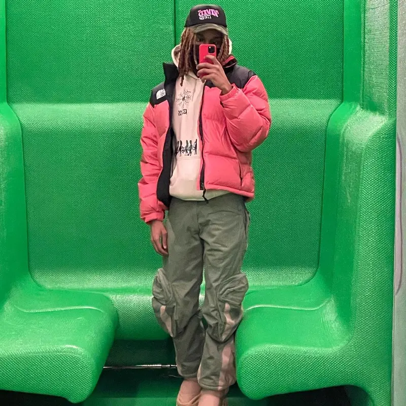 BoofPaxkMooky outfit in The North Face, 5moredays, and Yeezy, 2022