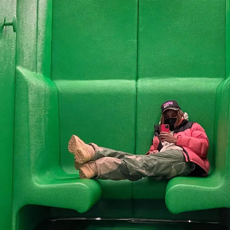 BoofPaxkMooky outfit in The North Face, 5moredays, and Yeezy, 2022