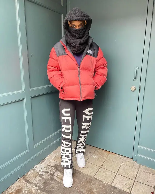 BoofPaxkMooky outfit in The North Face, Vertabrae, and Nike, 2022