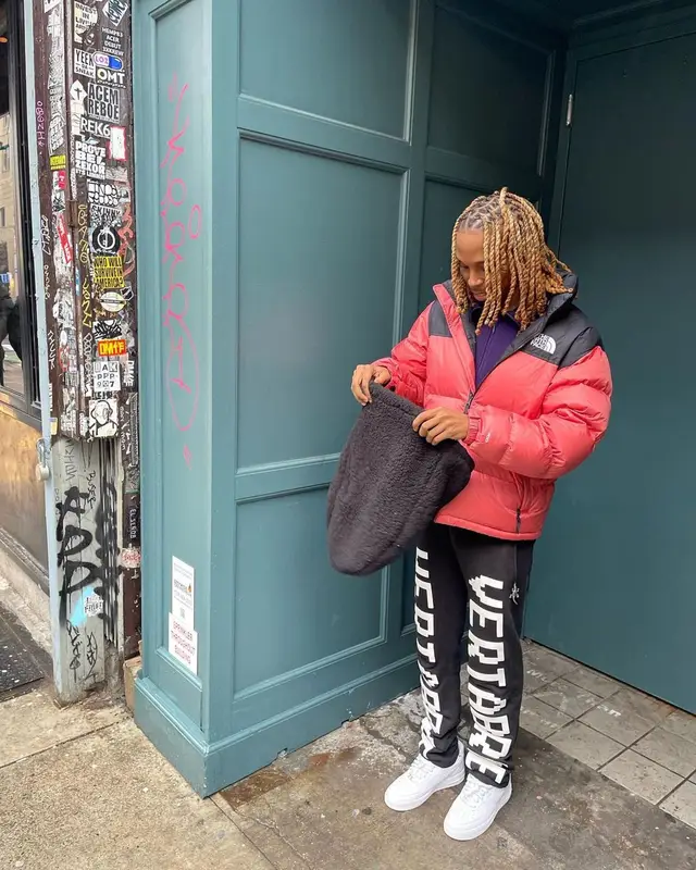 BoofPaxkMooky outfit in The North Face, Vertabrae, and Nike, 2022