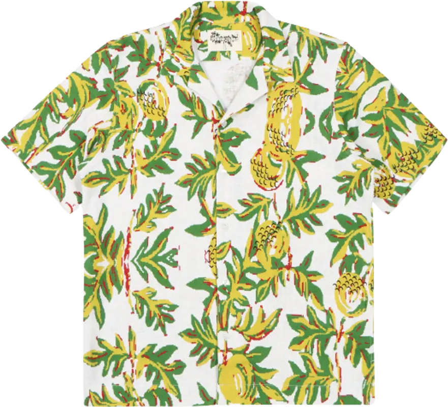 Denim Tears Blue Mountain Short Sleeve Shirt $195