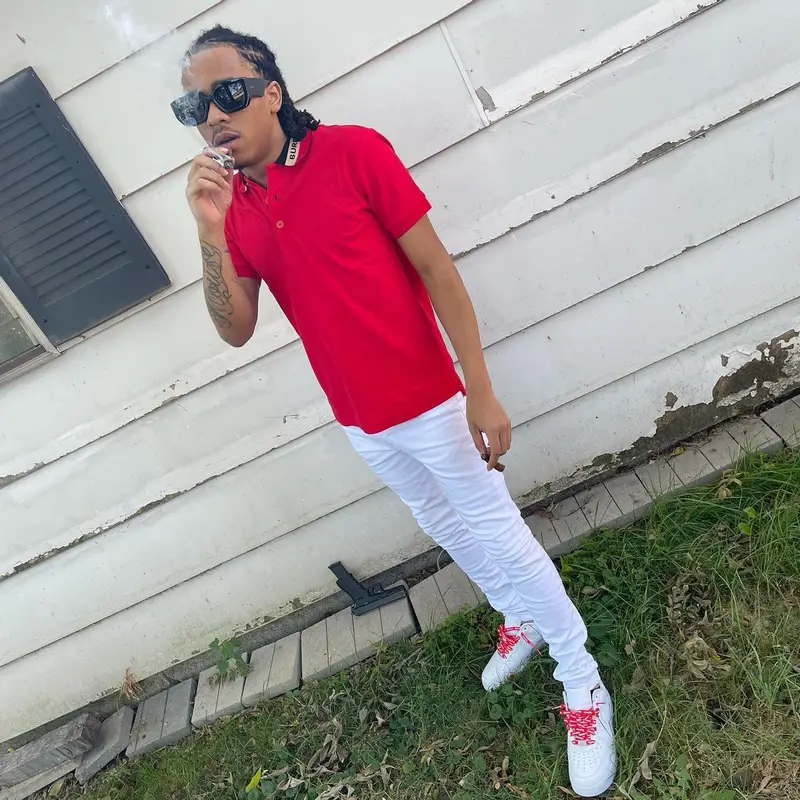 Lil Mouse outfit in Burberry, Supreme, and Gucci, 2021