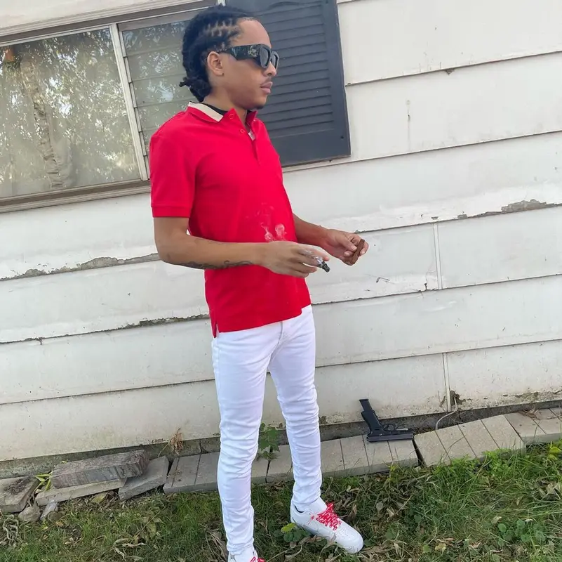 Lil Mouse outfit in Burberry, Supreme, and Gucci, 2021