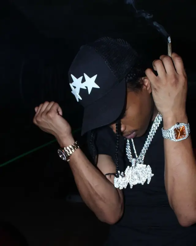Pressa outfit in Polo Ralph Lauren, Converse, and Amiri, 2022