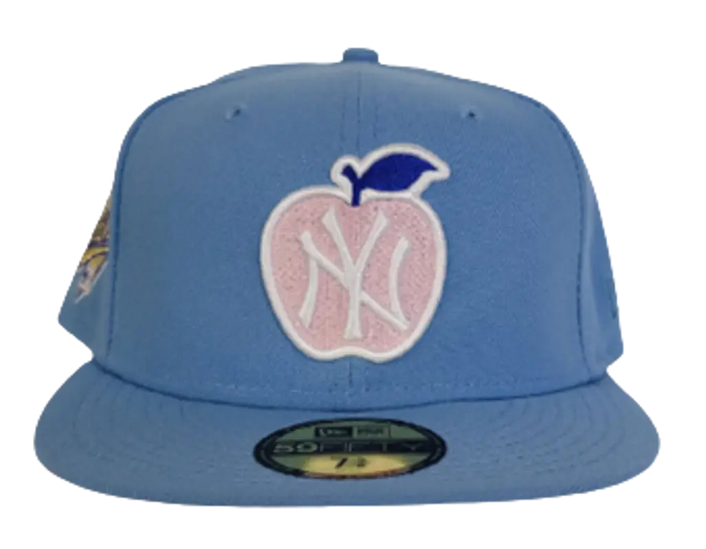 new york yankees blue and pink hat