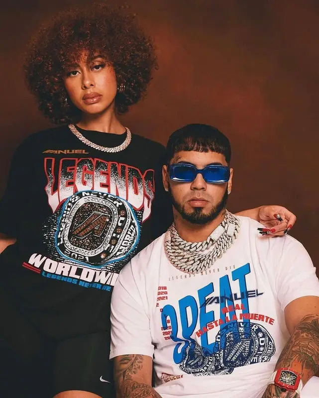 Anuel AA outfit in Future Mood, 2021