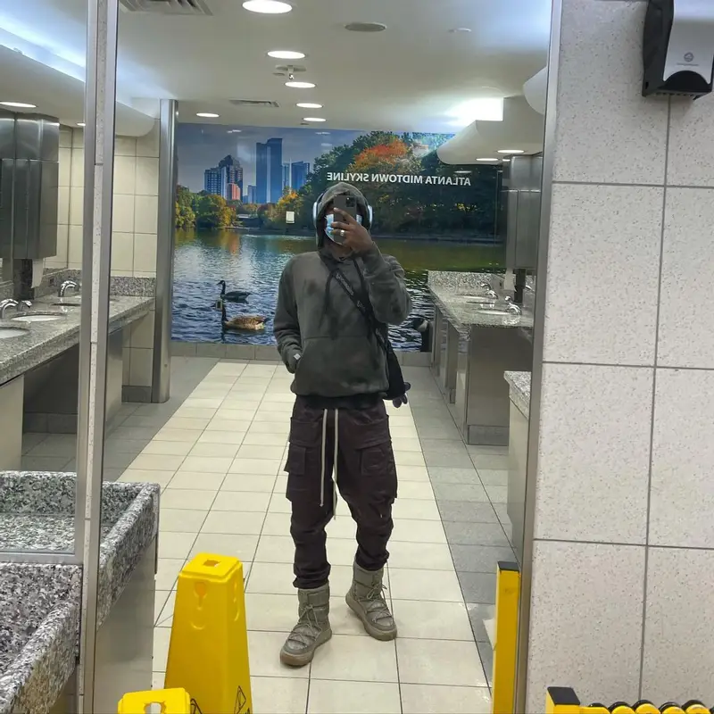 HVN outfit in Rick Owens, Dior, and Psychworld, 2021