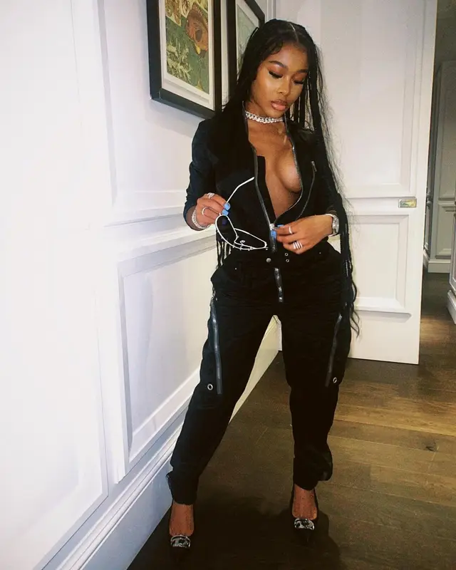Jayda Wayda outfit in Rick Owens and Diesel, 2022