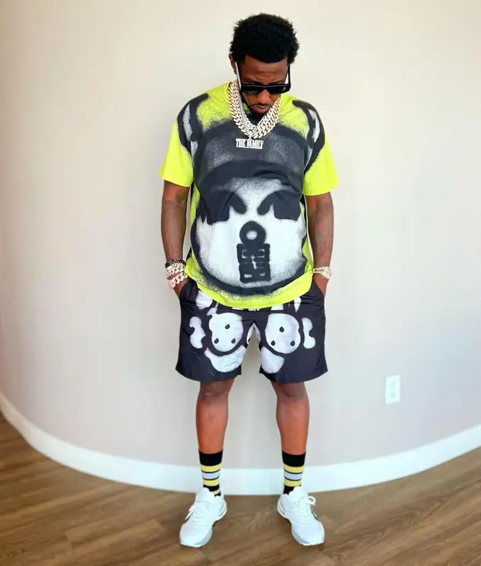 Fabolous outfit in Givenchy and Chito, 2022