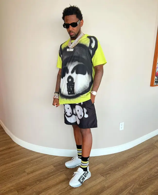 Fabolous outfit in Givenchy and Chito, 2022