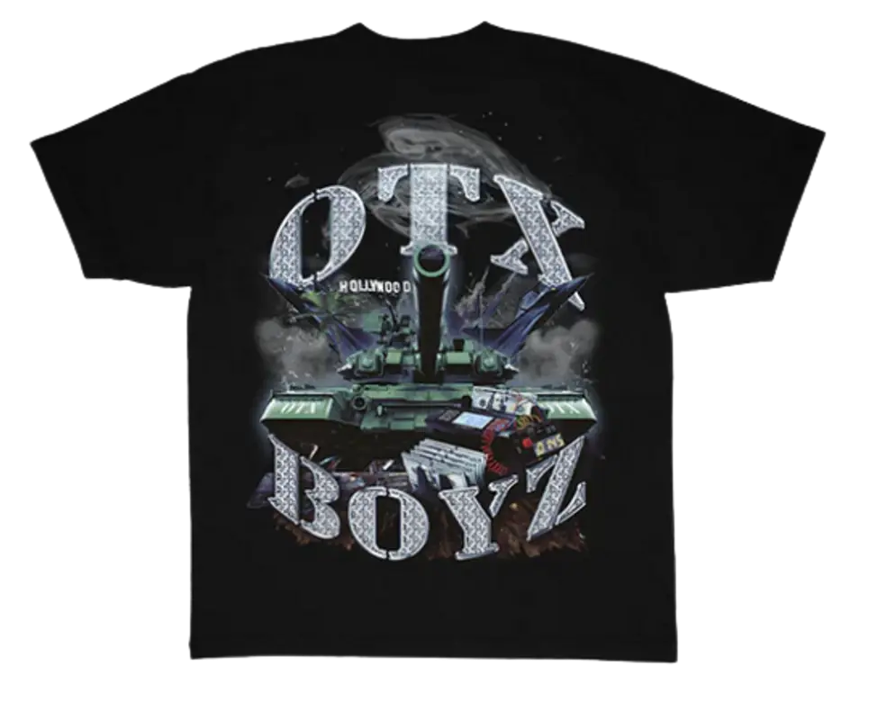 OhGeezy Merch Tank Black T-Shirt $35