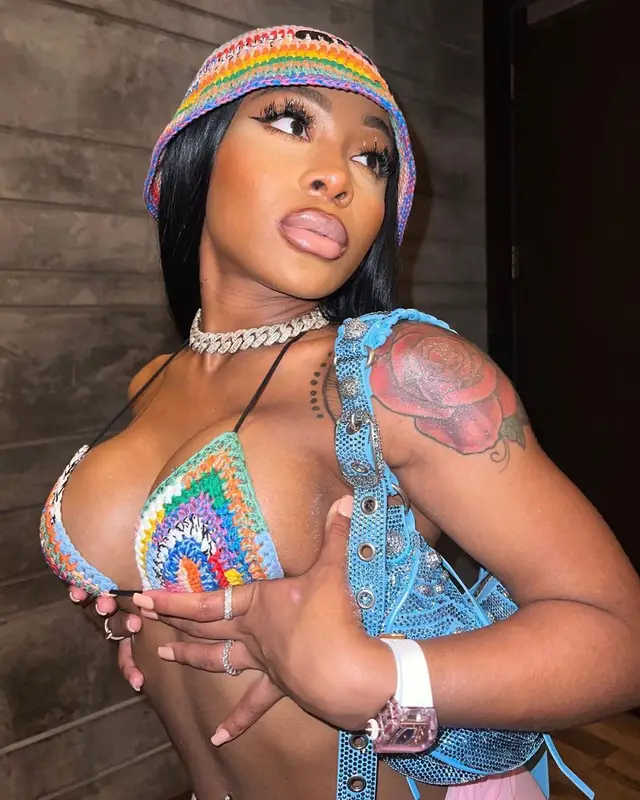 Jayda Wayda outfit in Balenciaga, Miu Miu, and Marni, 2022